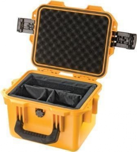 Pelican 2075 Storm Case with Padded Dividers - Yellow