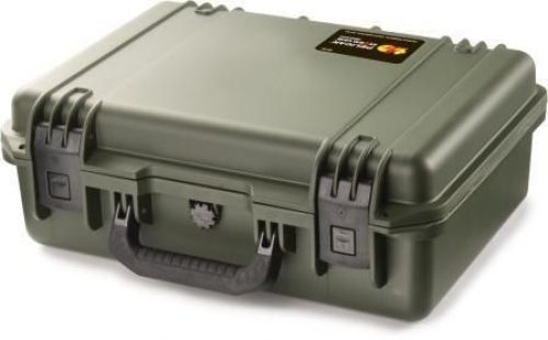 Pelian 2300 Storm Case with Padded Dividers - OD Green
