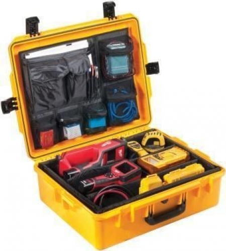 Pelican 2700 Storm Case with Padded Dividers - Yellow