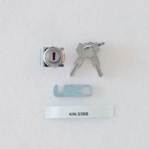 GT Line Boxer Wheels Central Lock & Key Set (inc fasteners)