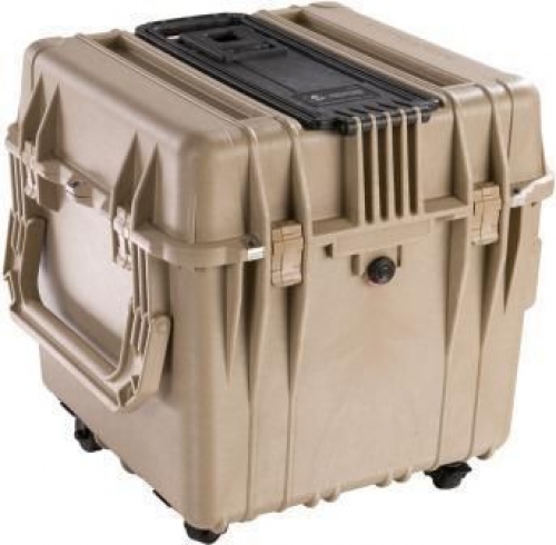 Pelican 0340 Cube Case with Foam - Desert Tan