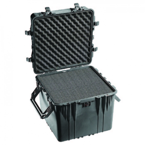 Pelican 0350 Cube Case with Foam- Black
