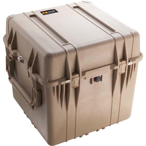 Pelican 0350 Cube Case with Foam - Desert Tan