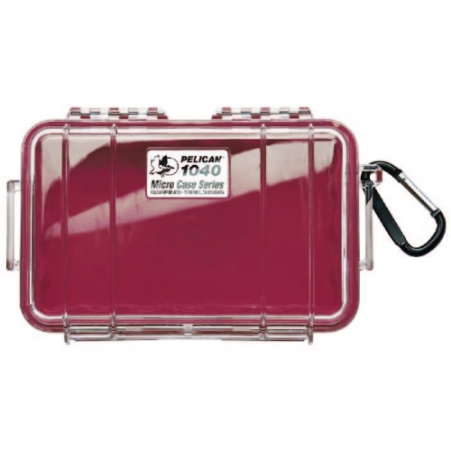 Pelican 1040 Micro Case - Red with Black
