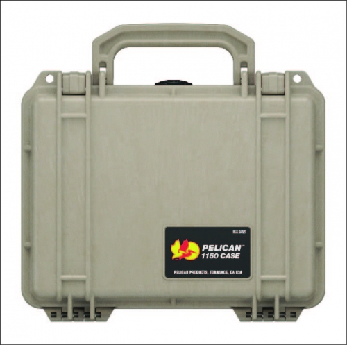 Pelican 1150 Case with Foam - Desert Tan