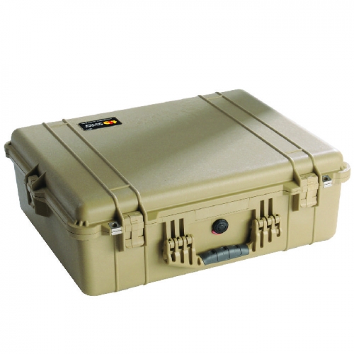 Pelican 1600 EMS Case with Foam - Desert Tan