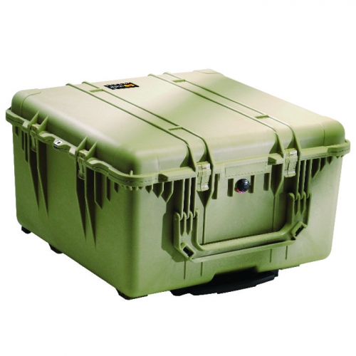 Pelican 1640 Case with Padded Divider Set - OD Green