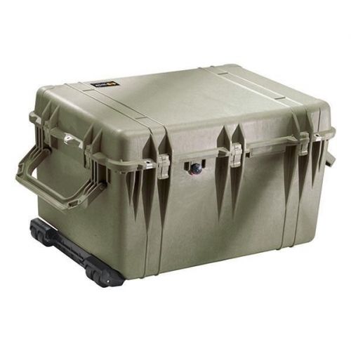 Pelican 1660 Case with Padded Divider Set - OD Green