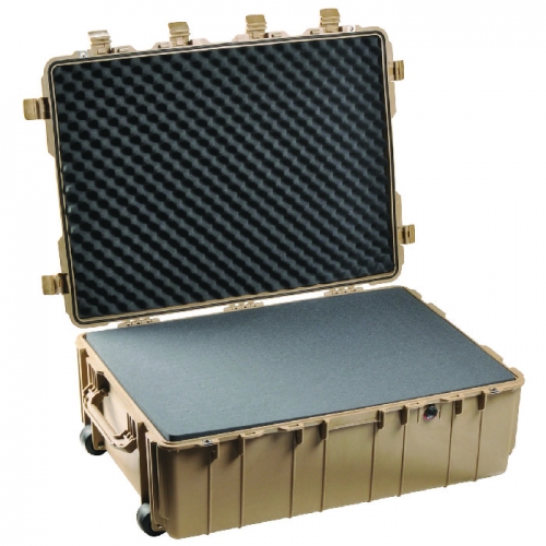 Pelican 1730 Weapons Transport Case with Foam - Desert Tan